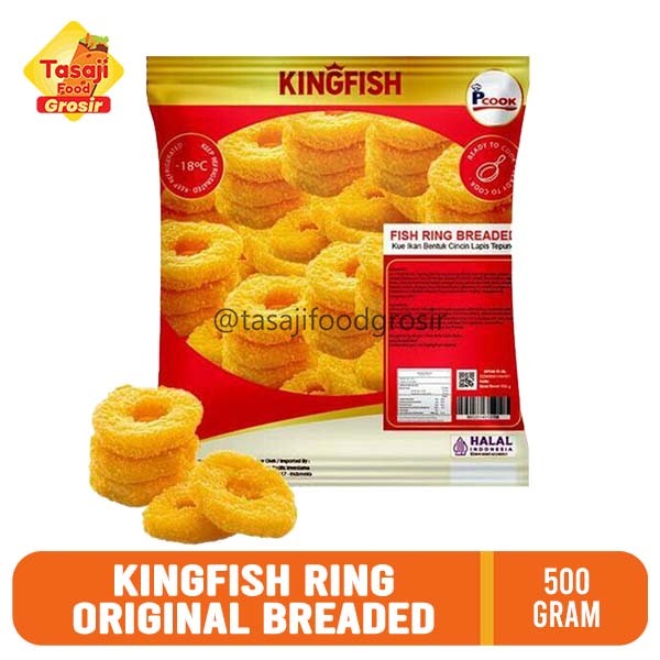 

KingFish Ring Original Breaded 500 Gram Olahan Ikan Grosir