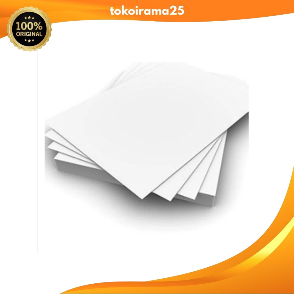 

KERTAS HVS F4 A4 70Gsm ISI 100 LBR / KERTAS HVS ECERAN