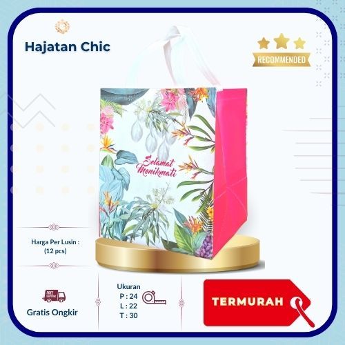

Tas Hajatan laminasi MeadowShine Premium Box 22- Harga Per Lusin 12 PCS