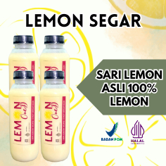 

AKEH PAKET 4 BOTOL Sari Lemon 250ML Murni Alami 100% Untuk Detoks Dan Diet Alami