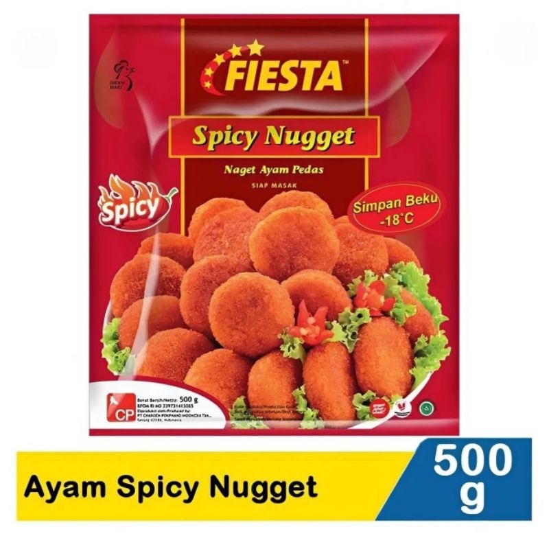 

Fiesta Ayam Spicy Nugget 500G