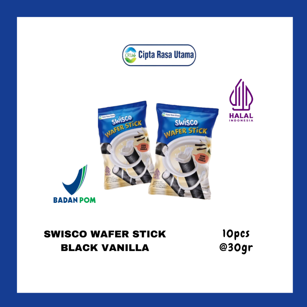 

Swisco Wafer Stick Black Vanilla | 10pcs | 30gr/pcs
