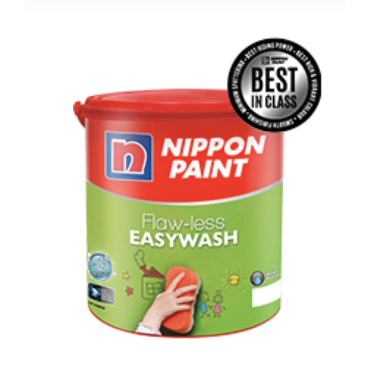 NIPPON FLAWLESS EASY WASH NP OW 1083P RETICENT WHITE - 2.5 LT