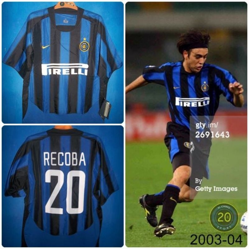 JERSEY INTER RETRO HOME 2003-04 20.RECOBA