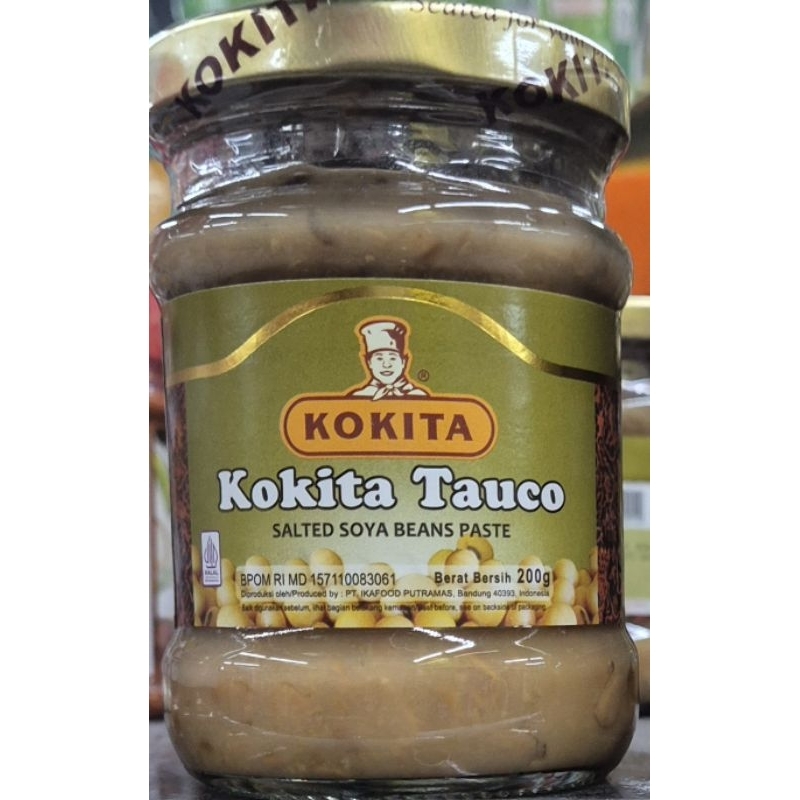 

Tauco Asin KOKITA Salted Soya Beans Paste 200g - SI, LM.