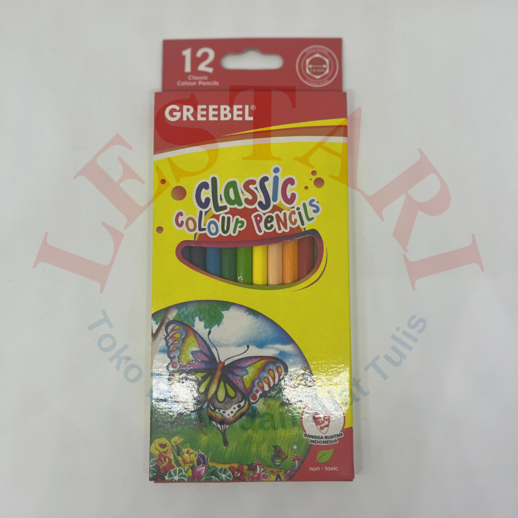 

Pensil Warna Classic Isi 12 dan 24 Greebel