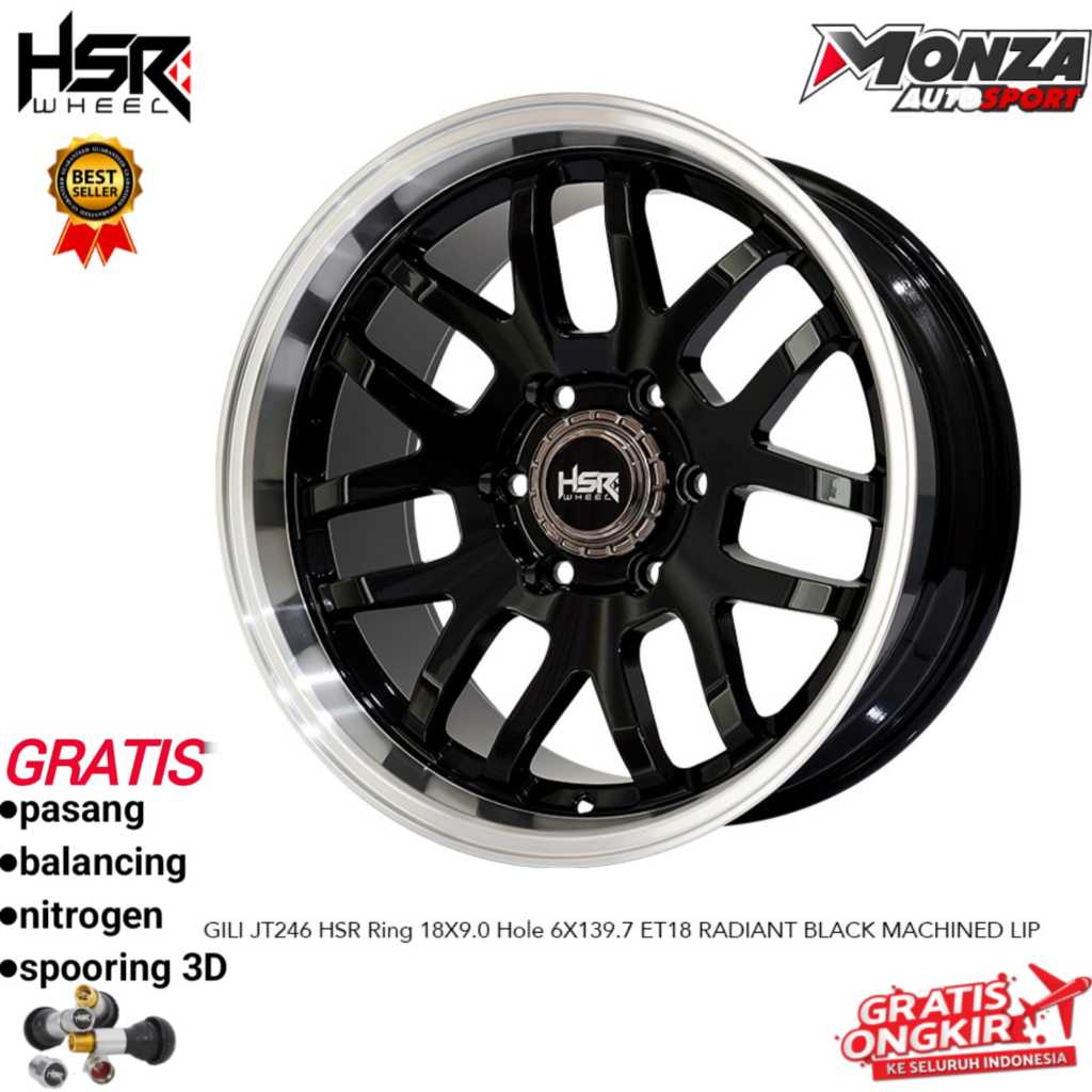 Velg mobil ring 18 fortuner,pajero,triton,terrano,panther new,dmax dll Hsr Gili