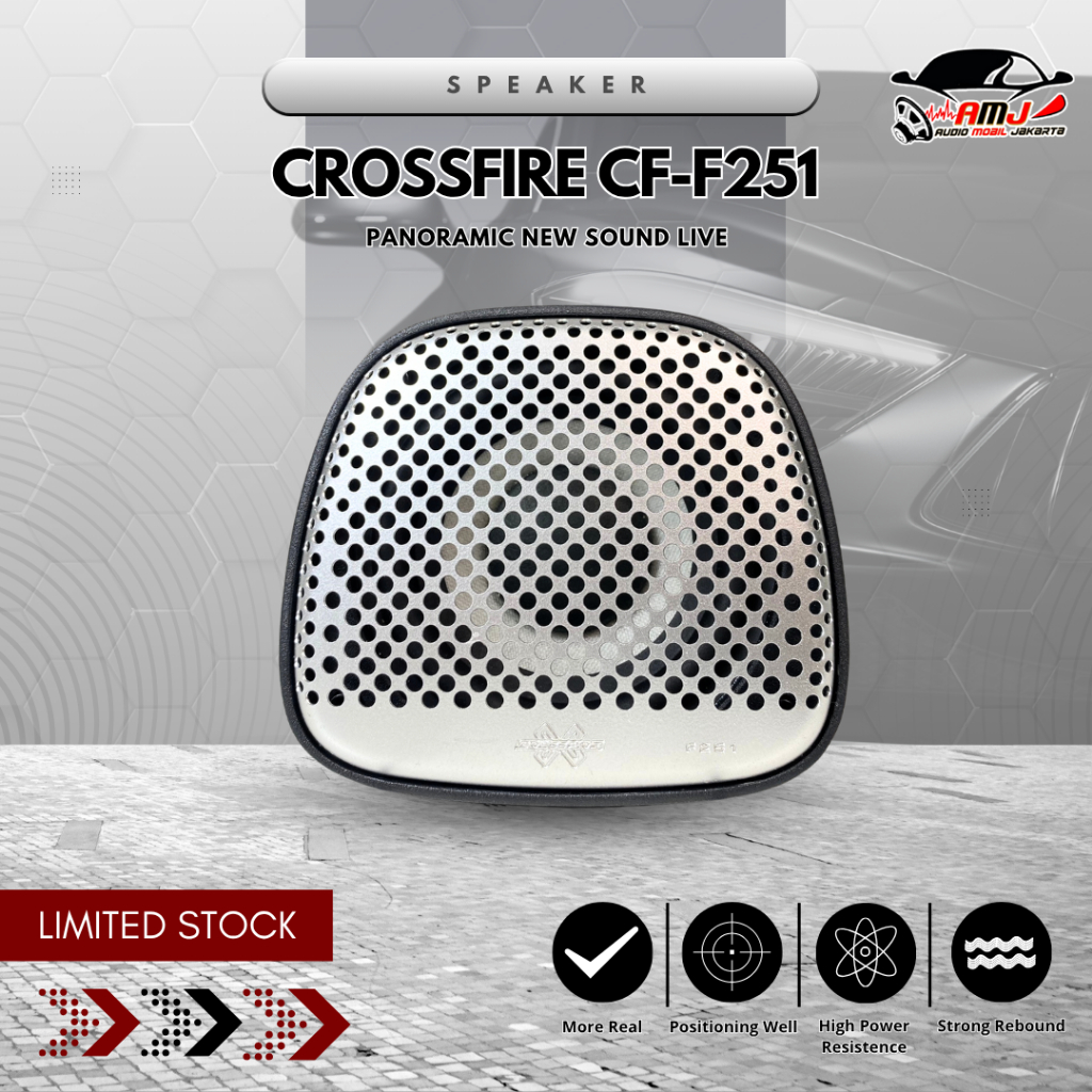 SPEAKER FULL RANGE / SPEAKER MOBIL / AUDIO MOBIL / SPEAKER ORIGINAL CROSSFIRE CF-F251