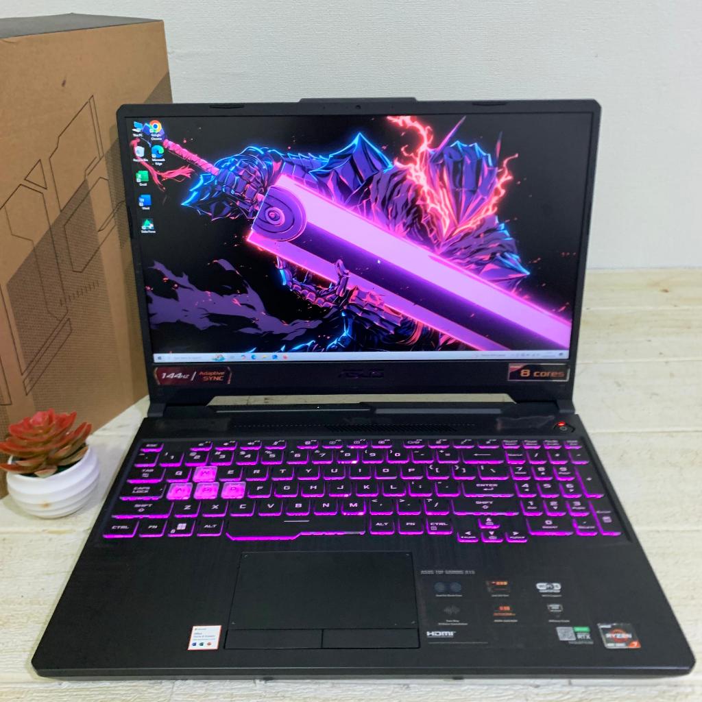 Second Laptop Gaming Asus TUF FX506IEB | Ryzen 7 4800H | RAM 16 GB | SSD 512 GB | RTX 3050Ti 4GB | L