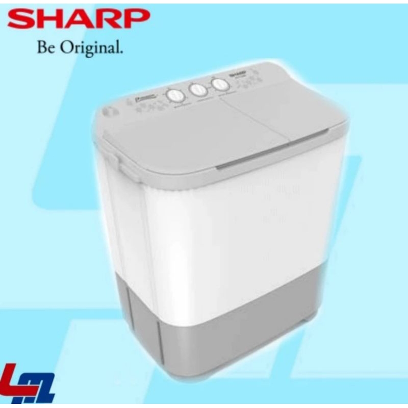 SHARP MESIN CUCI 9KG ES-T90MW /EST90MW