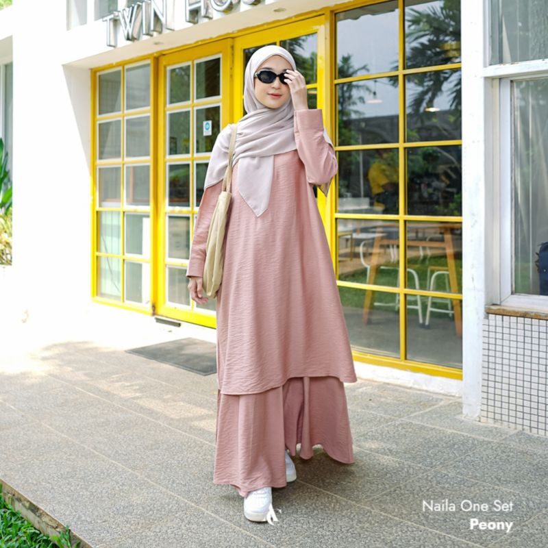 Preloved Alur Cerita Naila One Set Peony