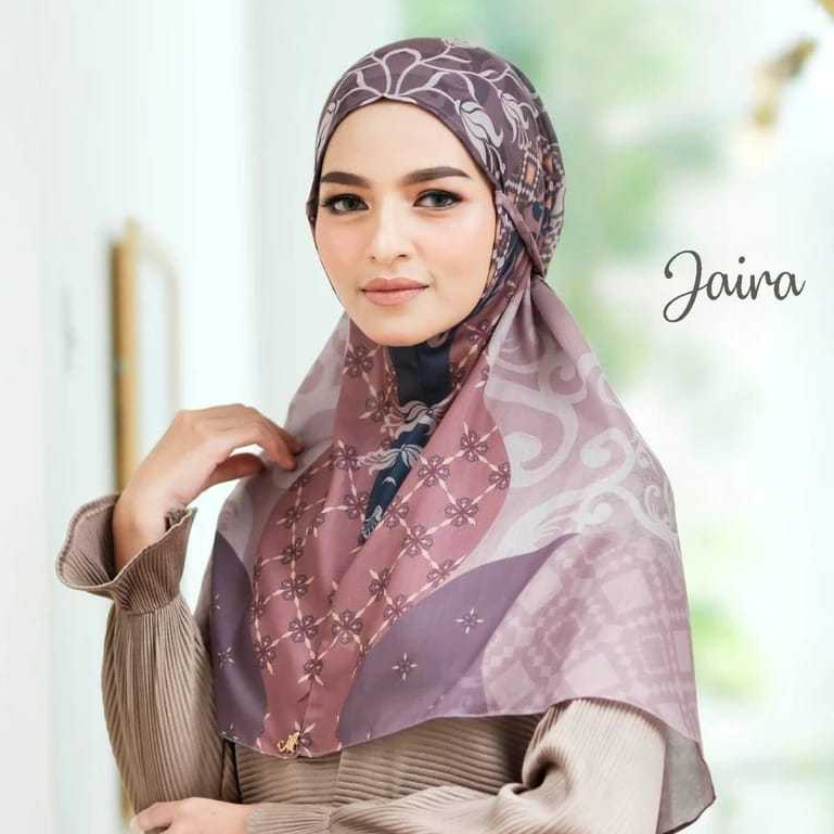 kerudung bergo jersey premium hijab motif