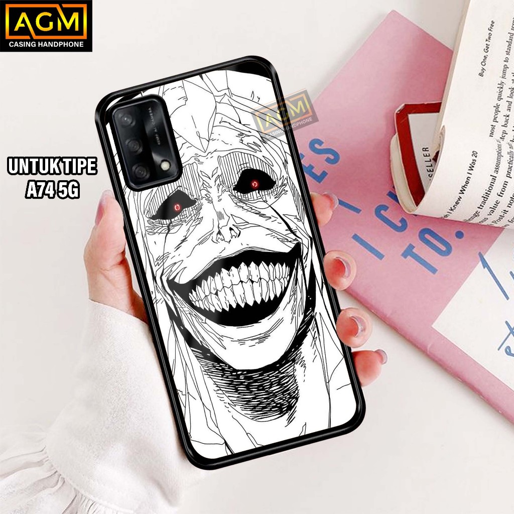 Case Oppo A74 5G - Motif terbaru (SoloLvling) Hardcase Glossy - Case kilau oppo A74 5G - Case hp opp