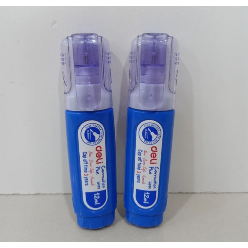 

deli correction pen tip x kertas 12ml