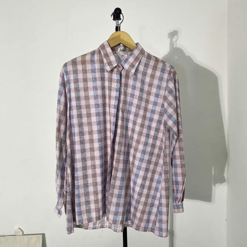 KEMEJA WANITA TATUM DUHA BLUE