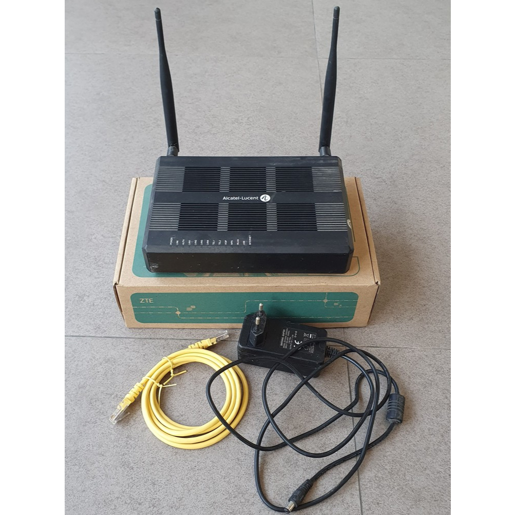 ALCATEL LUCENT G-240W-A Modem Router Wifi Access Point Fullset