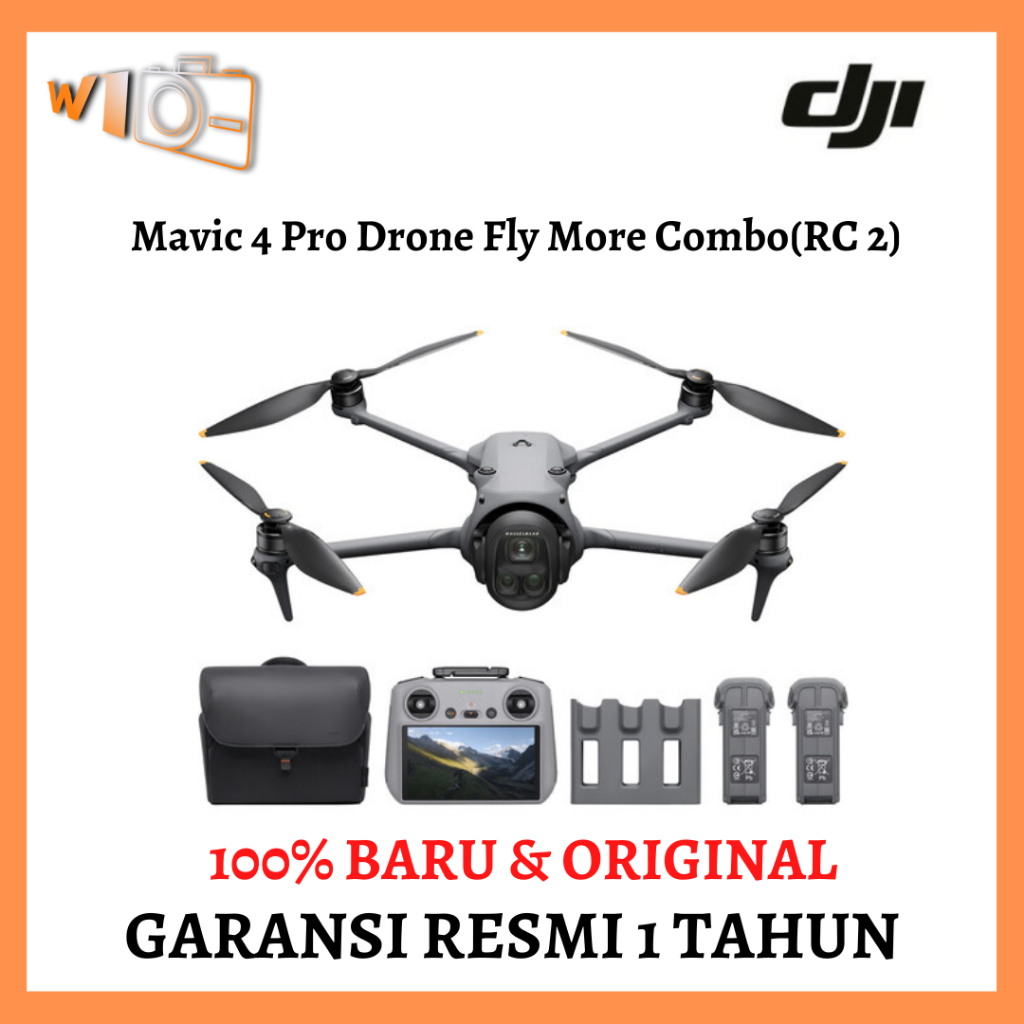 DJI Mavic 4 Pro Drone Fly More Combo (RC 2)