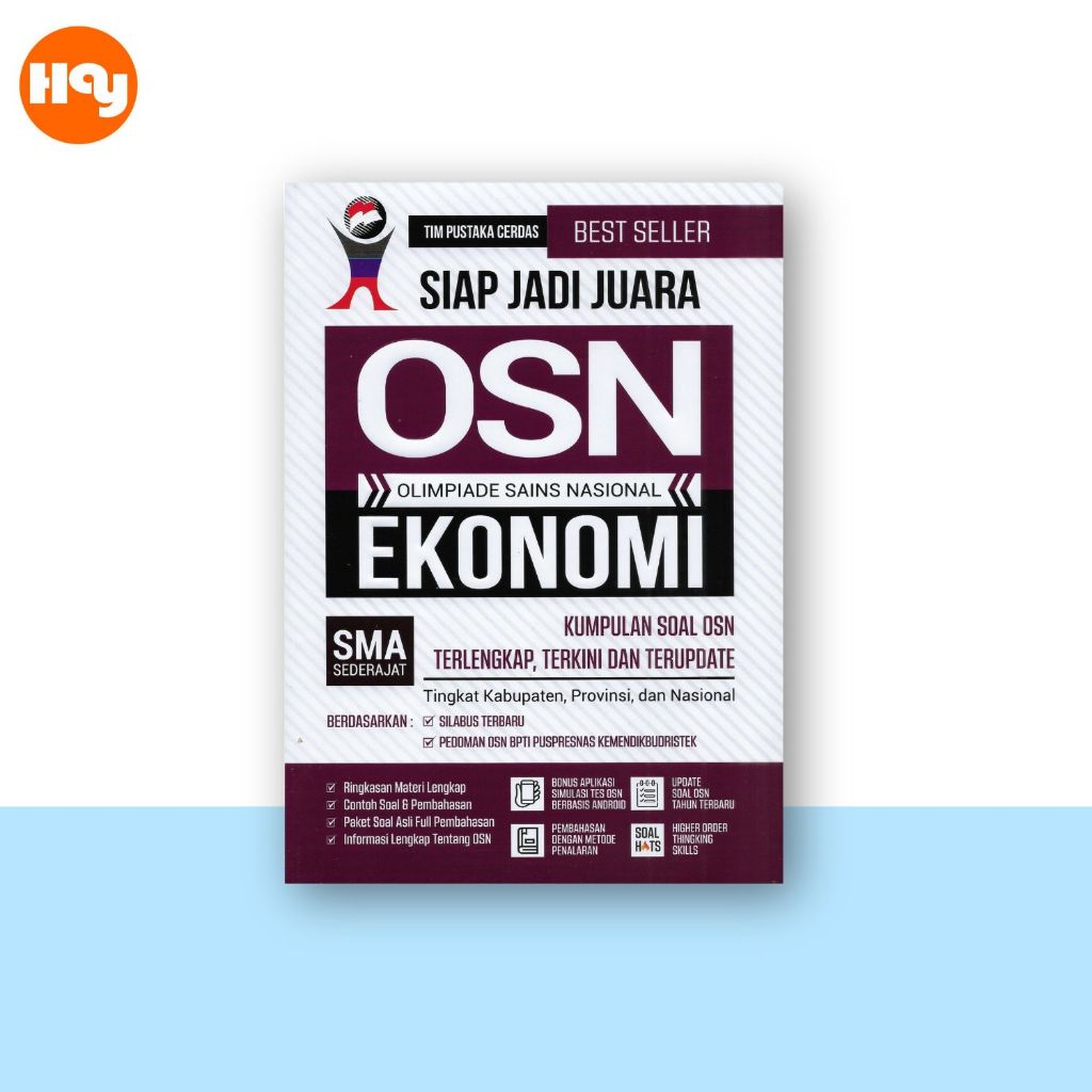Buku OSN Olimpiade Sains Nasional Ekonomi SMA | Siap Jadi Juara OSN Ekonomi SMA - Pustaka baru press