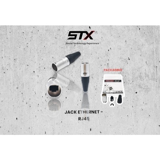 STX - JACK & CONNECTOR l Jack Ethernet RJ45