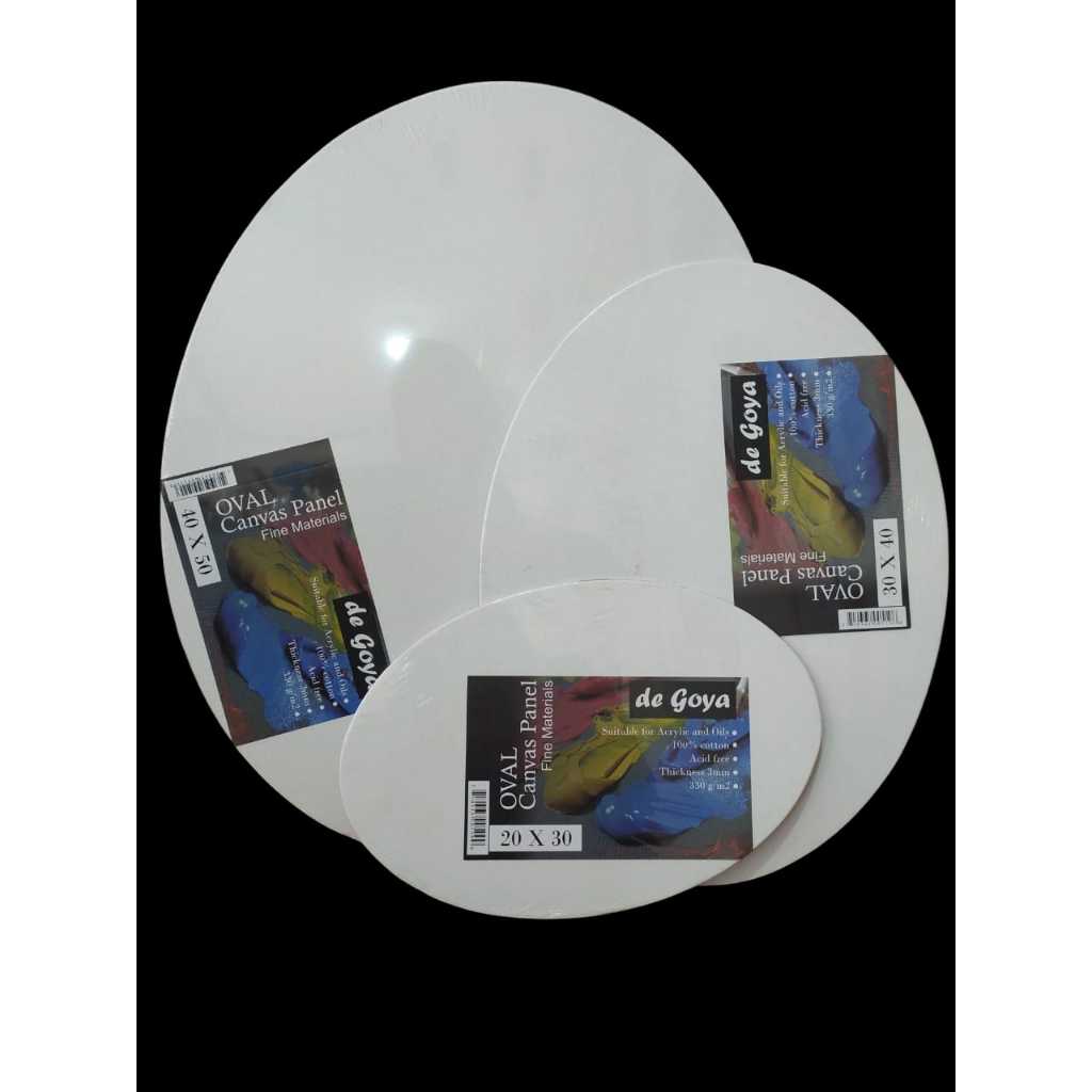 

CANVAS DE GOYA OVAL PANEL