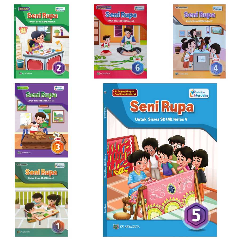 ORI Seni Rupa kurikulum merdeka CV. Arya Duta