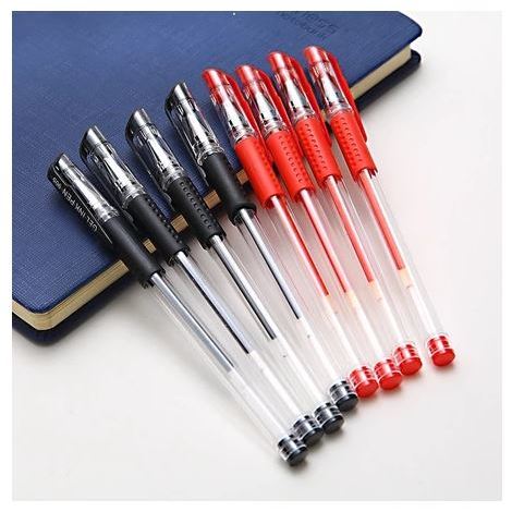 

1 Lusin Isi 12 Pcs Pulpen Gel 0.5 Mm Bisa Diisi Ulang Balpoint