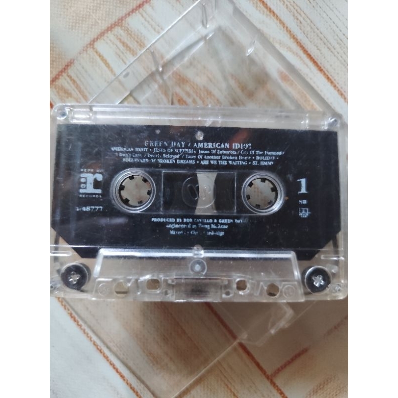 kaset pita green day american idiot kaset saja