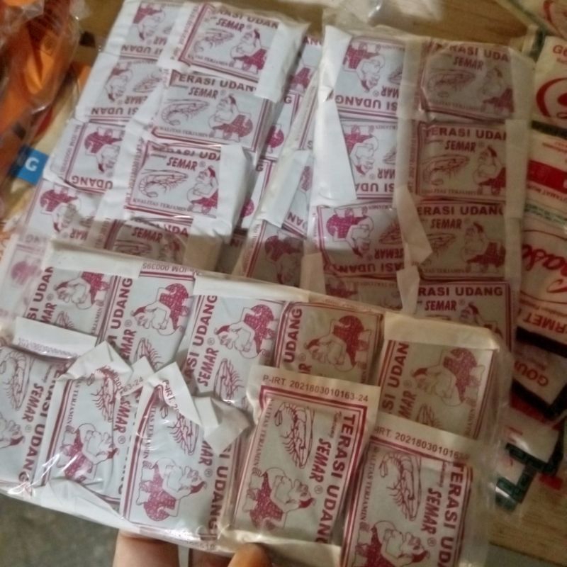 

Terasi Semar isi 10 / terasi Lampung