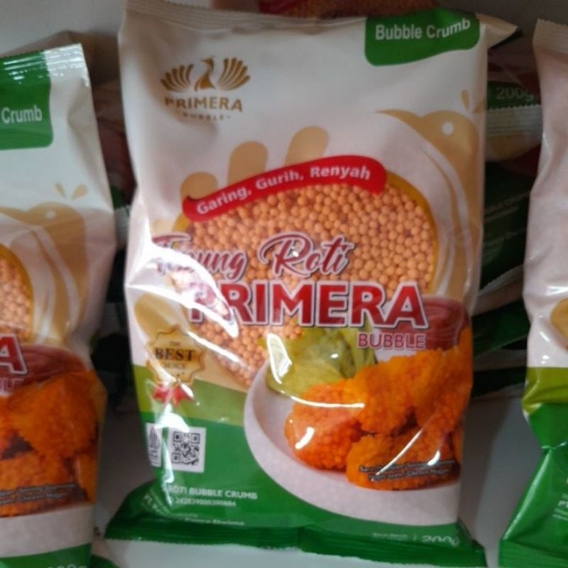 

primera tepung bubble crumb