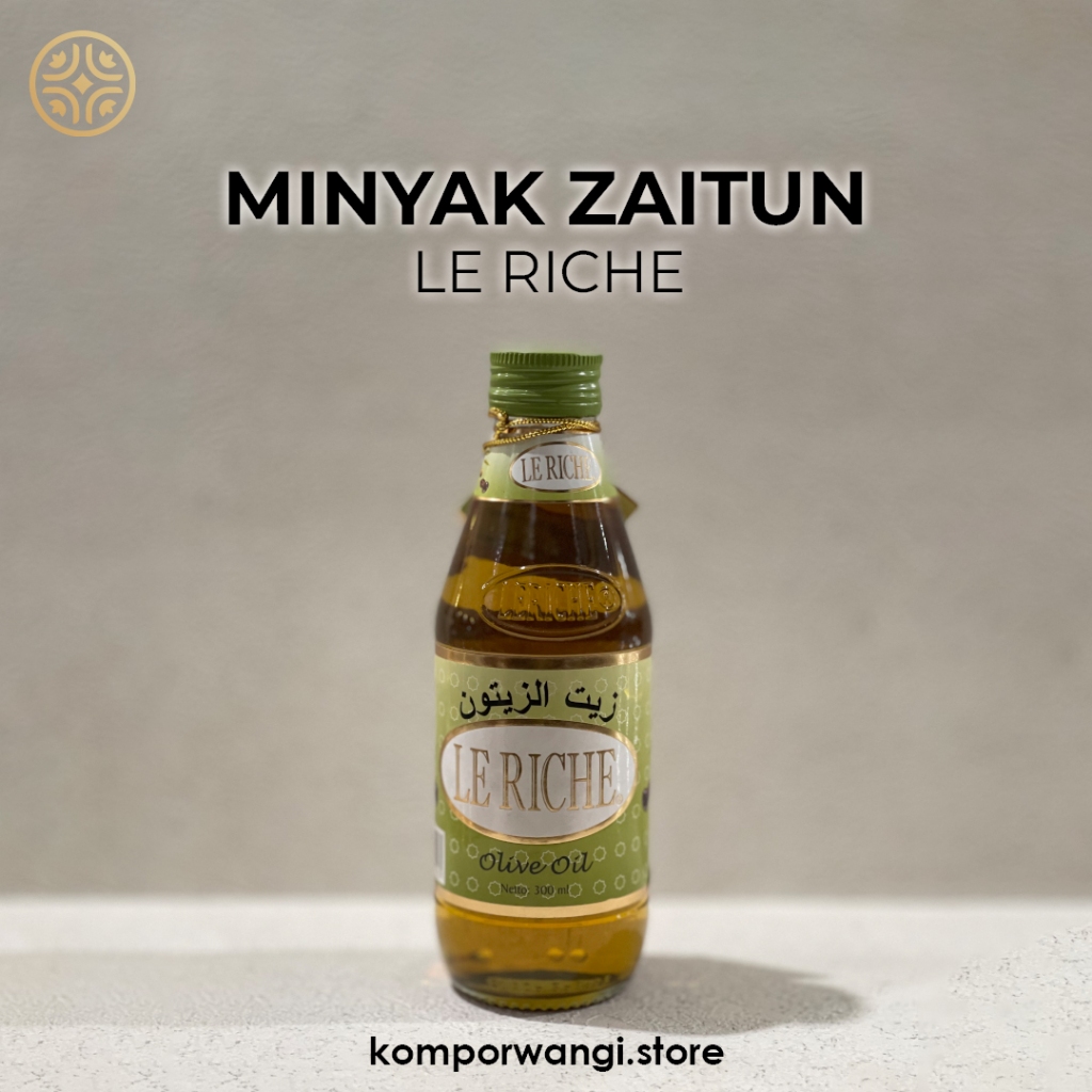 

Minyak Zaitun Le Riche Olive Oil 300 ml Minyak Zaitun Murni - Bisa Diminum dan Memasak
