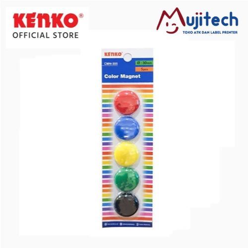

KENKO TEMPELAN COLOR MAGNET PAPAN TULIS WHITEBOARD CMN-305 WARNA WARNI