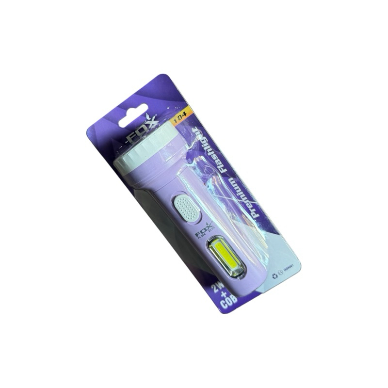 Senter Tangan Senter Cas Fox FL104 Super Terang