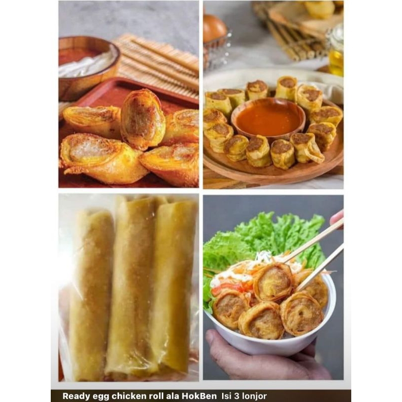 

EGG Chicken Roll Ala Hokben