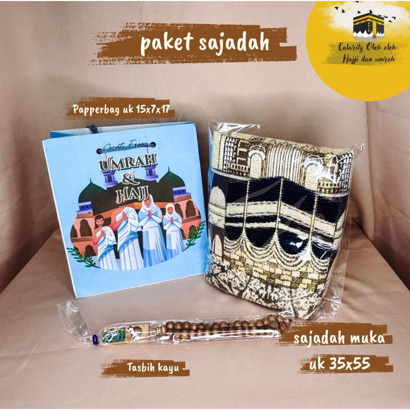 

LittleCalarity- Paket Hampers sajadah/ Oleh oleh umroh sajadah/ Paketan Oleh oleh mekkah / sajadah oleh oleh umroh / sajadah hajji