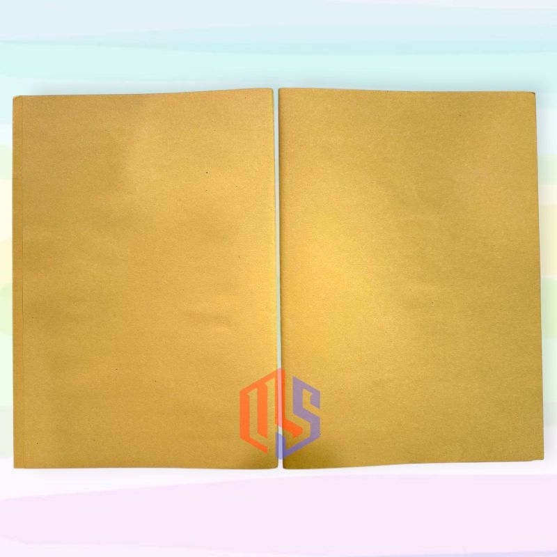 

Sampul Buku Tulis Coklat Polos (Pak)