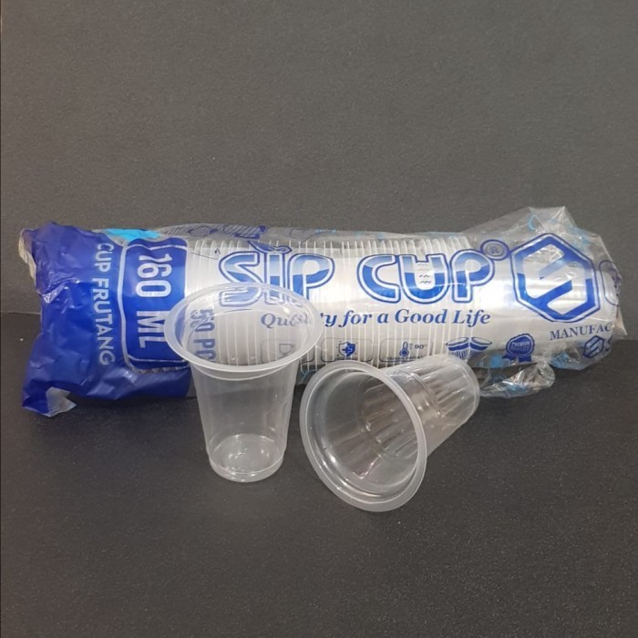 Cup/Gelas Plastik 160 Ml (Frutang) Sip Cup