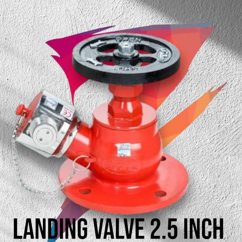 Landing valve 2.5" Drat male NH- connectionlanding valve 2.5 inch