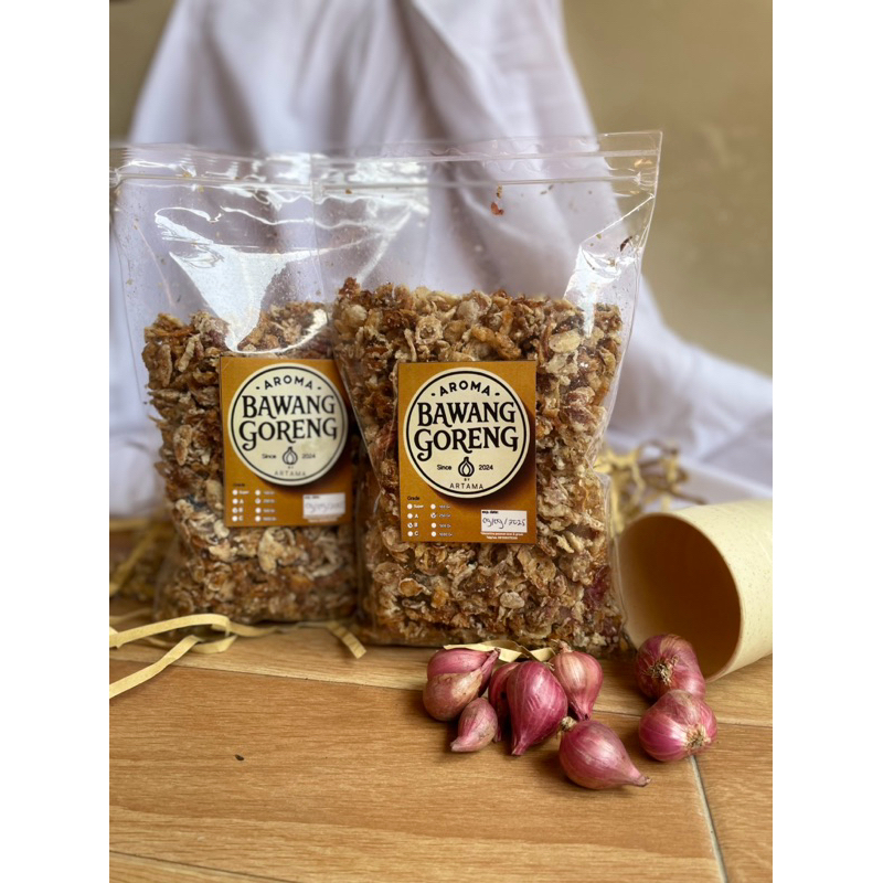 

Aroma Bawang Goreng jenis Grade B kemasan pouch