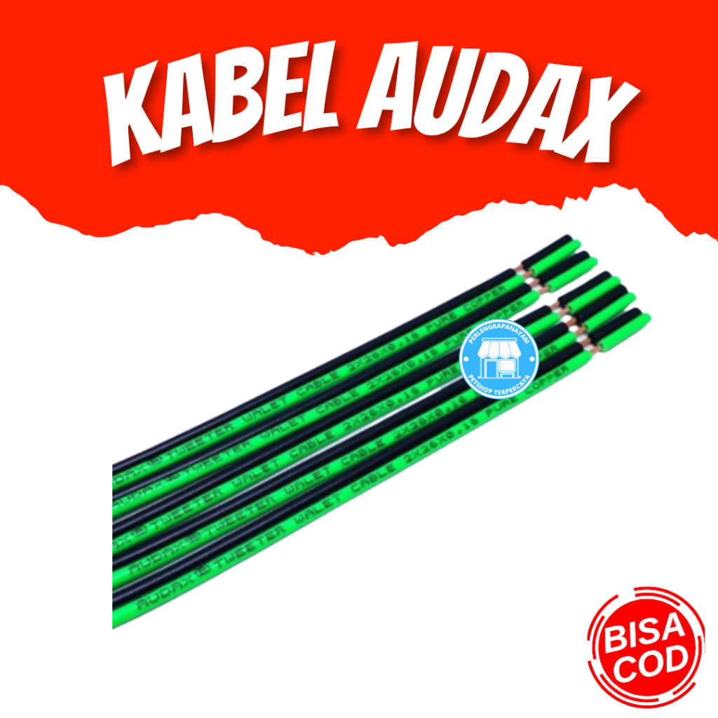 KABEL AUDAX 15 cm Kabel Audax Kabel Audax Tweeter Walet Kabel Speaker Walet