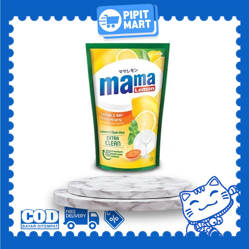 Mama Lemon & daun mint 680 ml Dishwashing Liquid