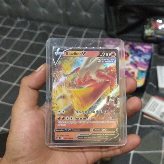 Kartu Pokemon ID Blaziken V - Vmax Klimaks S8b 019/184 RR