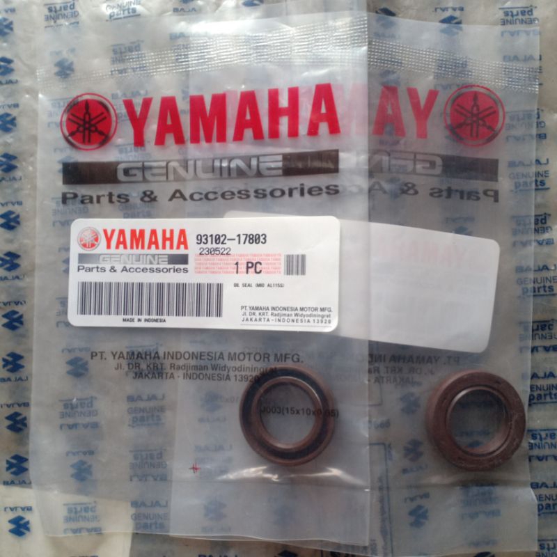 SEAL GARDAN PULLEY KIRI BELAKANG MIO SMILE AS AS GARDAN BELAKANG MIO SMILE SIL PULI BELAKANG KIRI MI