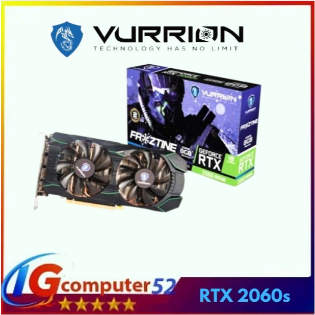 VURRION GeForce RTX 2060 SUPER FROZTINE 8GB GDDR6 256BIT / RTX2060 8GB