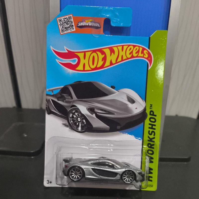 Hot Wheels Mclaren P1 Silver HW Workshop 2014