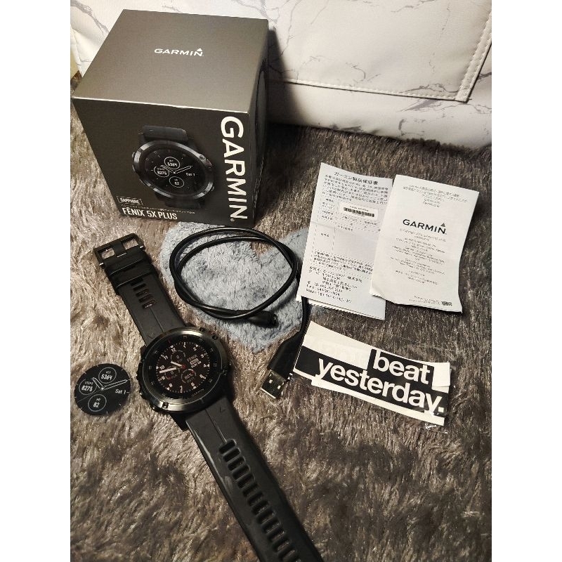 Garmin Fenix 5X Plus Sapphire Original
