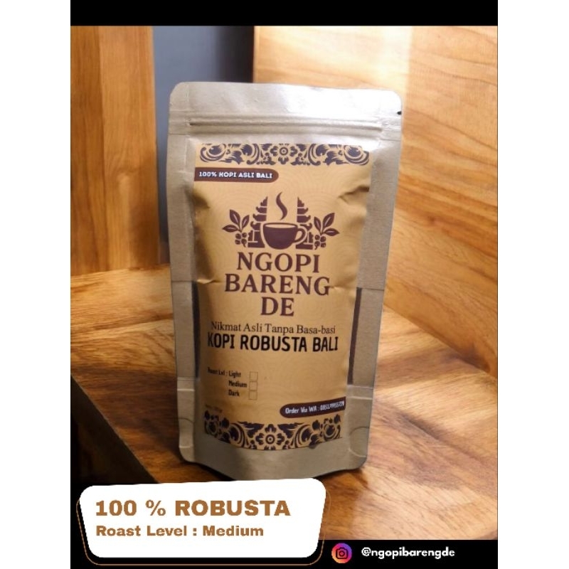 

Kopi Bubuk Robusta Bali 100gr