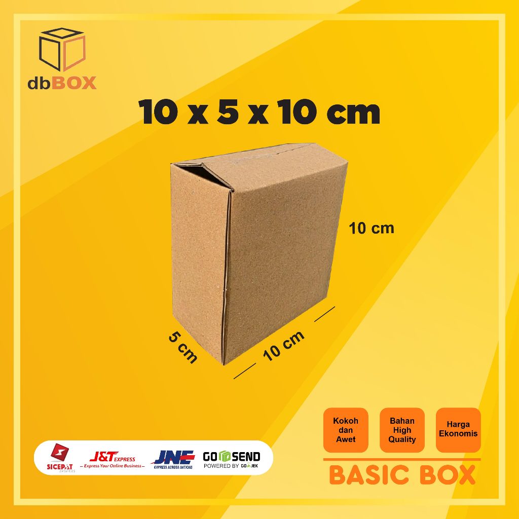 

BOX KARDUS 10x5x10 cm DUS PACKING