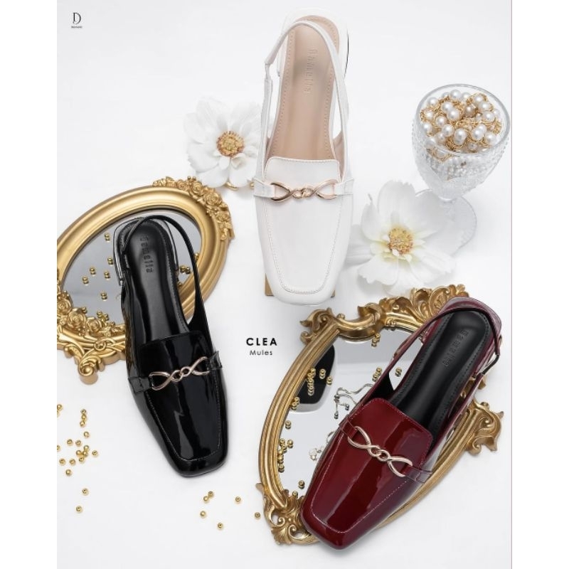 Damelia Melstore Clea Mules Wanita Melstore.Jkt