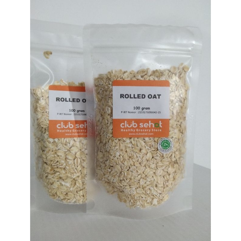 

Club Sehat - Rolled Oat Gandum Utuh 100gr