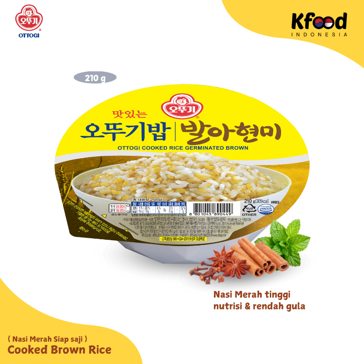 

KFoodind - Ottogi Cooked Brown Rice 210gr